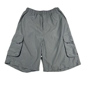 Quiksilver Cargo Shorts Mens Large Outdoor Skate Surfer Summer Pockets Polyester